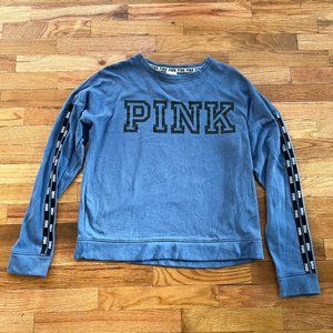 PINK Crew Neck Sweatshirt, Size S